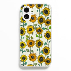 Painted Sunflowers Phone Case