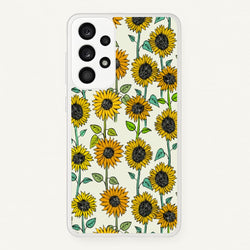 Painted Sunflowers  - Floral Phone Case for Galaxy A53