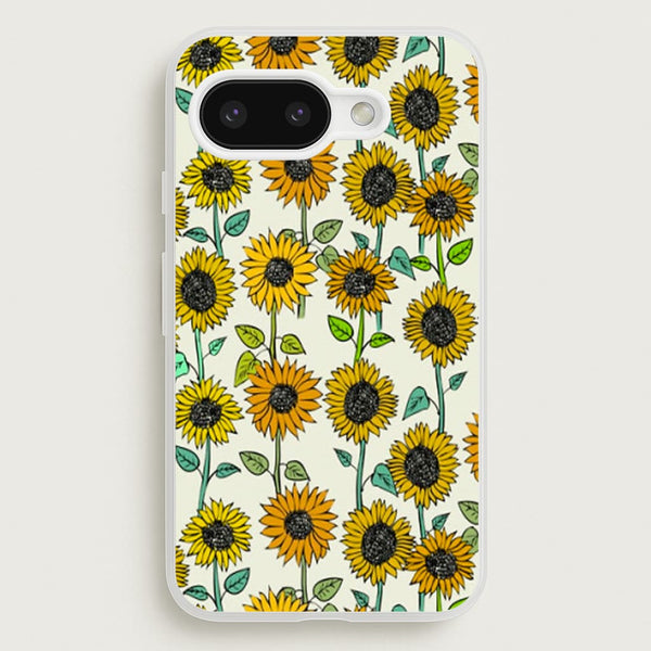 Painted Sunflowers  - Floral Phone Case for Google Pixel 9a