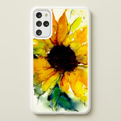 Watercolour Sunflower  - Floral Phone Case for Galaxy S20 Plus