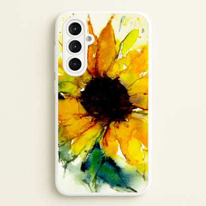 Watercolour Sunflower  - Floral Phone Case for Galaxy A16