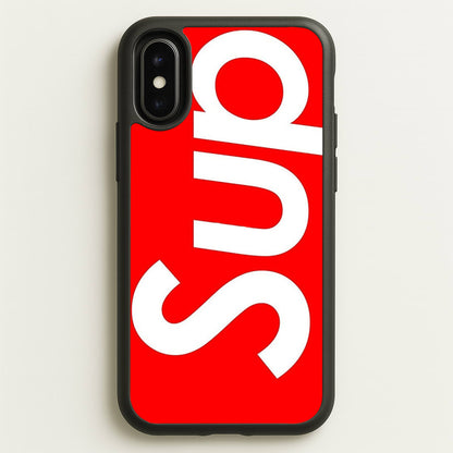 Sup Logo  -  Phone Case for iPhone X / XS