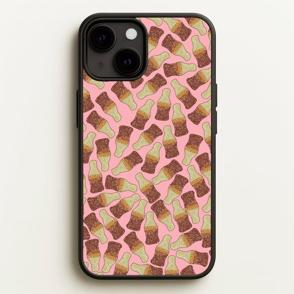 Cola Bottles - Sweets Patterns  - Sweets Patterns Phone Case for iPhone 13 Mini