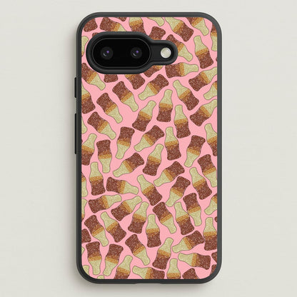 Cola Bottles - Sweets Patterns  - Sweets Patterns Phone Case for Google Pixel 9a