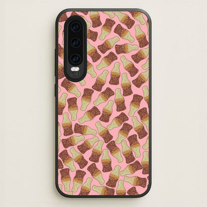 Cola Bottles - Sweets Patterns  - Sweets Patterns Phone Case for Huawei P30