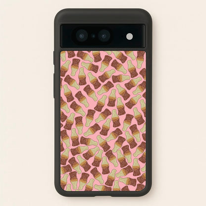 Cola Bottles - Sweets Patterns  - Sweets Patterns Phone Case for Google Pixel 8