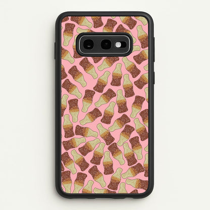 Cola Bottles - Sweets Patterns  - Sweets Patterns Phone Case for Galaxy S10e