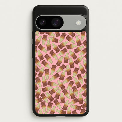 Cola Bottles - Sweets Patterns  - Sweets Patterns Phone Case for Google Pixel 9 / 9 Pro