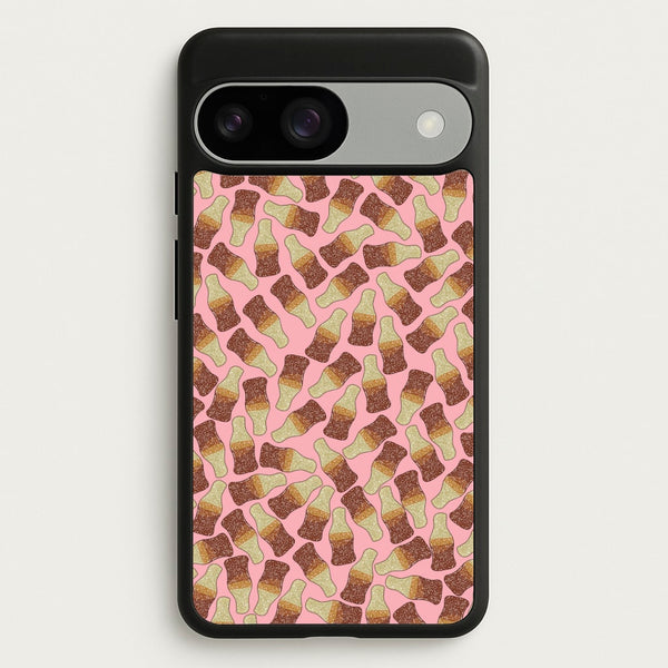 Cola Bottles - Sweets Patterns  - Sweets Patterns Phone Case for Google Pixel 9 / 9 Pro