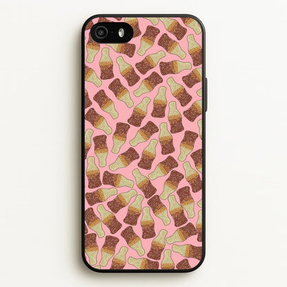 Cola Bottles - Sweets Patterns  - Sweets Patterns Phone Case for iPhone 5 / 5s / SE 2016