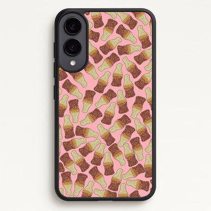 Cola Bottles - Sweets Patterns  - Sweets Patterns Phone Case for Galaxy S25 Edge