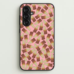 Cola Bottles - Sweets Patterns  - Sweets Patterns Phone Case for Galaxy S23FE