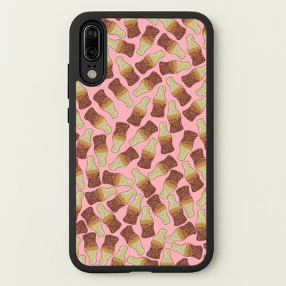 Cola Bottles - Sweets Patterns  - Sweets Patterns Phone Case for Huawei P20