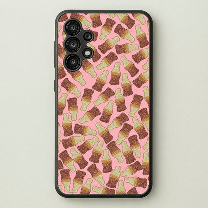 Cola Bottles - Sweets Patterns  - Sweets Patterns Phone Case for Galaxy A13