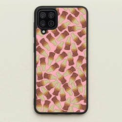 Cola Bottles - Sweets Patterns  - Sweets Patterns Phone Case for Galaxy A12