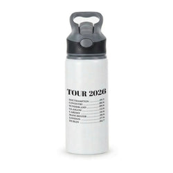 Band Tour 2026 Active Water Bottle - Black