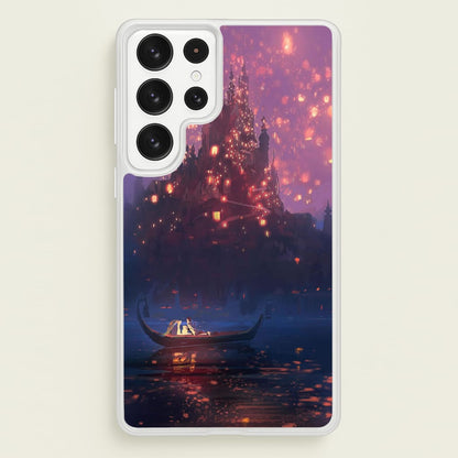 Tangled Chinese Lantern Fairytale  - Disney Phone Case for Galaxy S22 Ultra