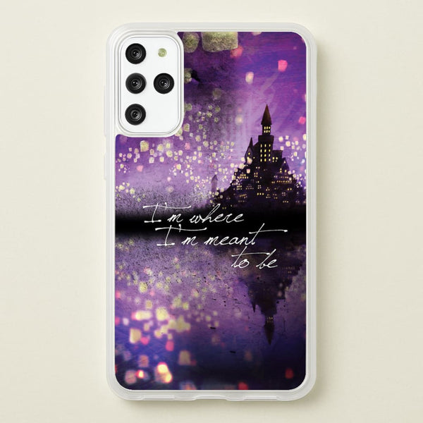 I'm Where I'm Meant To Be Tangled  - Disney Phone Case for Galaxy S20 Plus