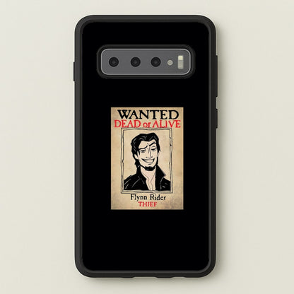 Wanted Dead Or Alive  - Tangled Phone Case for Galaxy S10