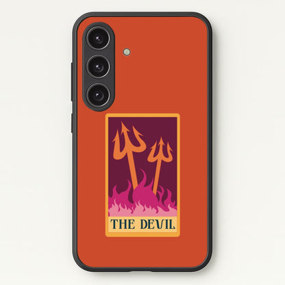 The Devil - Tarot Cards  - Tarot Cards Phone Case for Galaxy S24FE