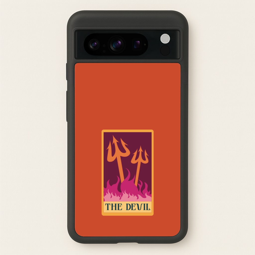 The Devil - Tarot Cards  - Tarot Cards Phone Case for Google Pixel 8 Pro