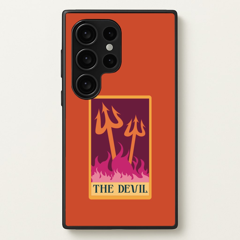 The Devil - Tarot Cards  - Tarot Cards Phone Case for Galaxy S24 Ultra
