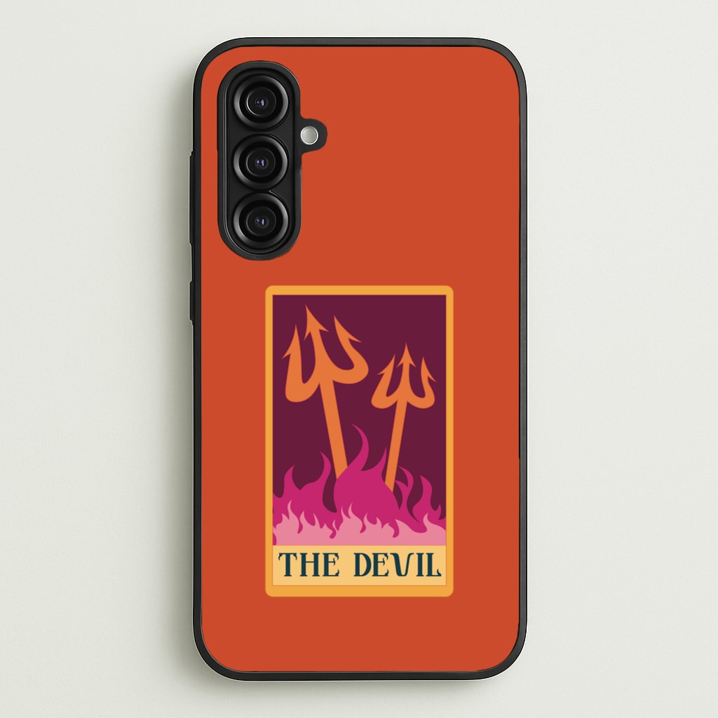 The Devil - Tarot Cards  - Tarot Cards Phone Case for Galaxy A16