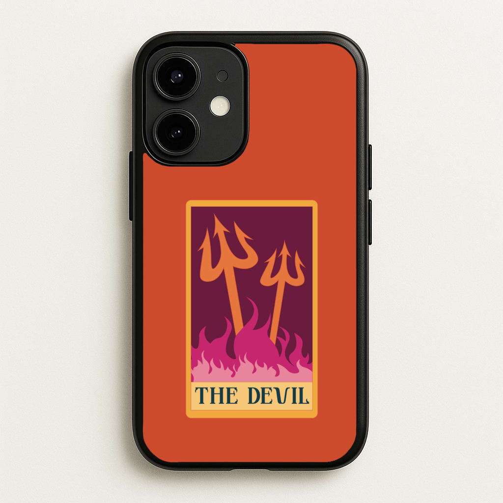 The Devil - Tarot Cards  - Tarot Cards Phone Case for iPhone 12 / 12 Pro