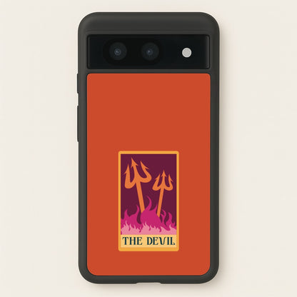 The Devil - Tarot Cards  - Tarot Cards Phone Case for Google Pixel 8a