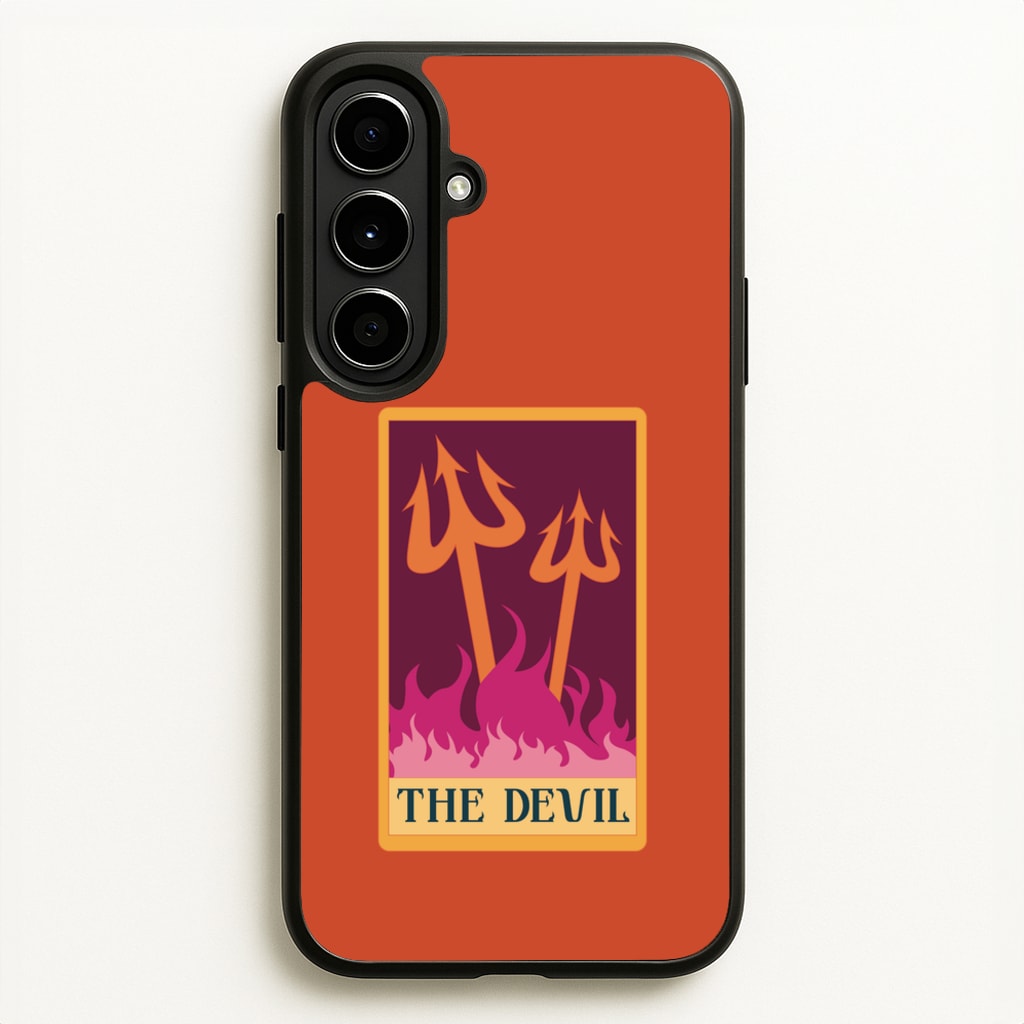 The Devil - Tarot Cards  - Tarot Cards Phone Case for Galaxy A56