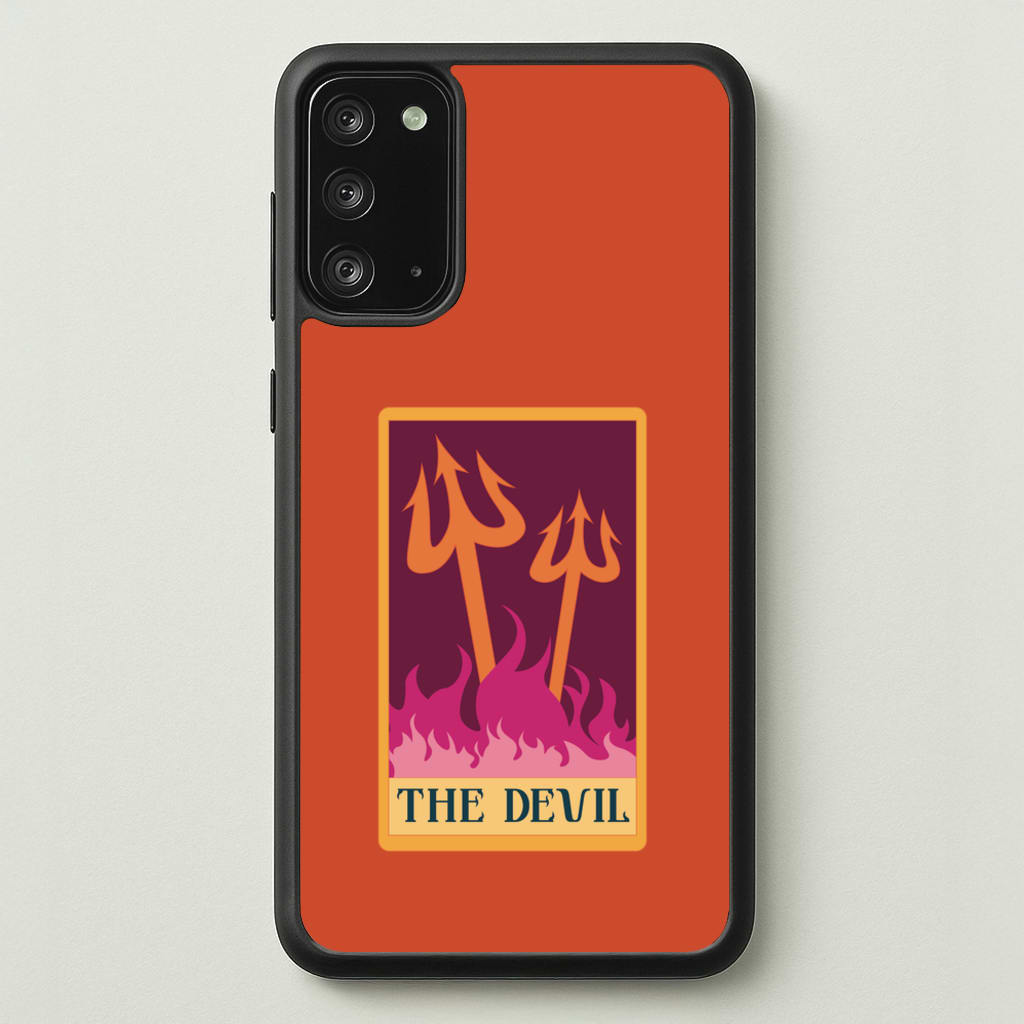 The Devil - Tarot Cards  - Tarot Cards Phone Case for Galaxy Note 20