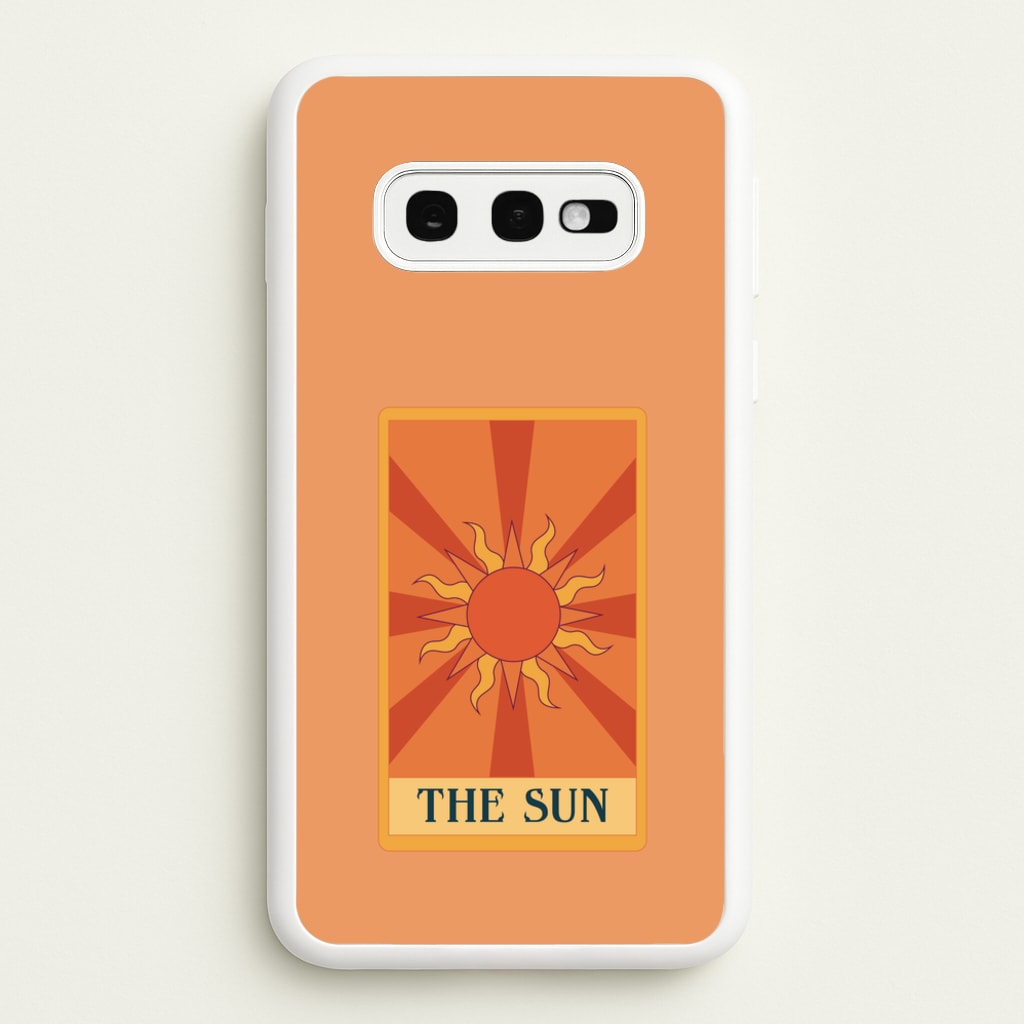 The Sun - Tarot Cards  - Tarot Cards Phone Case for Galaxy S10e