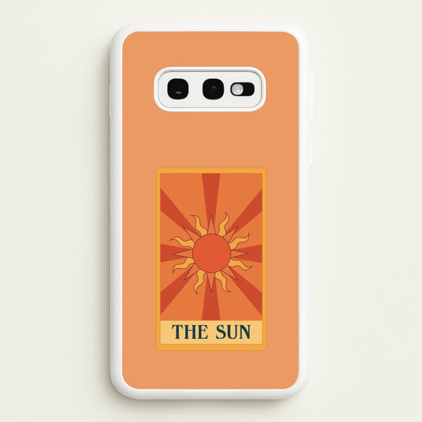 The Sun - Tarot Cards  - Tarot Cards Phone Case for Galaxy S10e