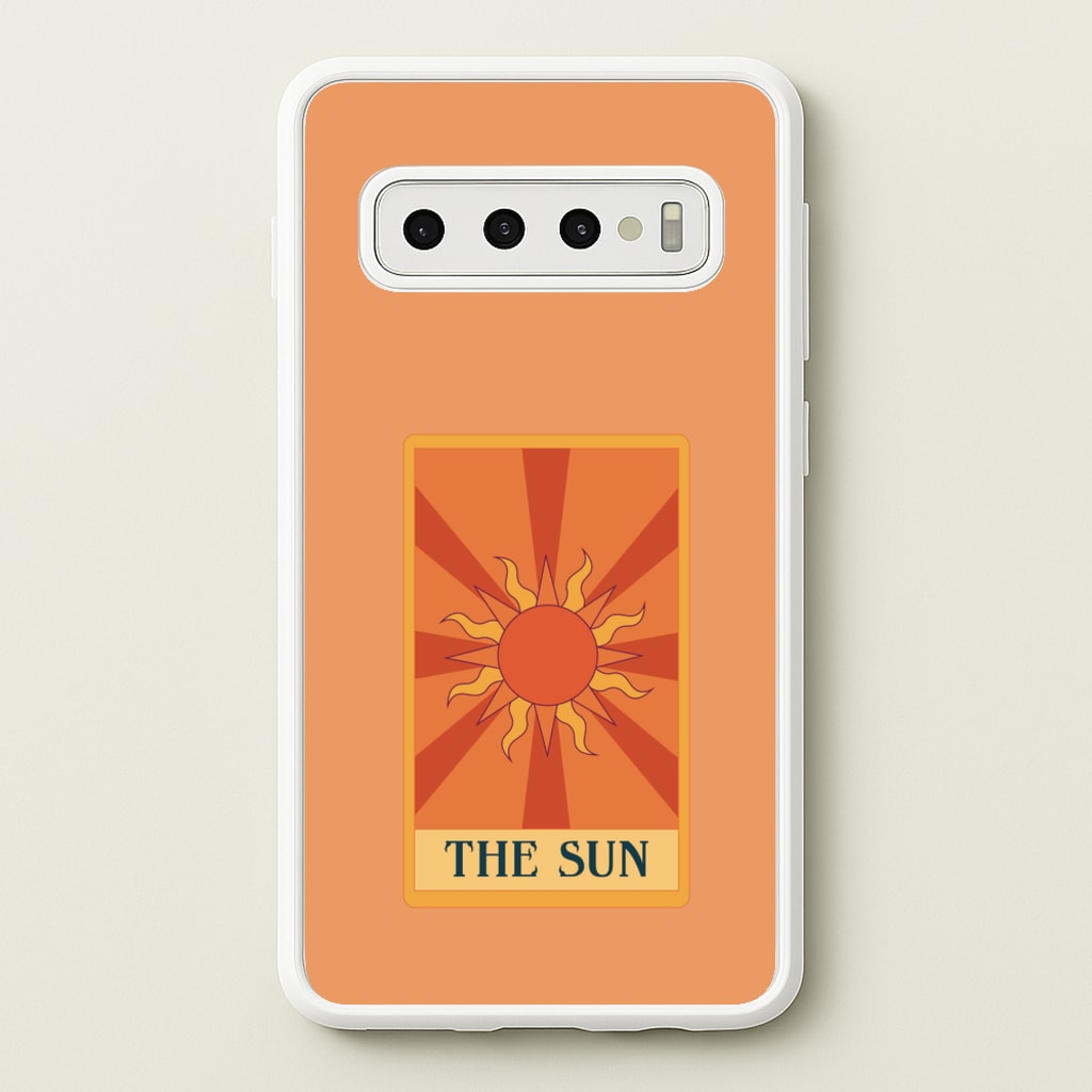 The Sun - Tarot Cards  - Tarot Cards Phone Case for Galaxy S10 Plus