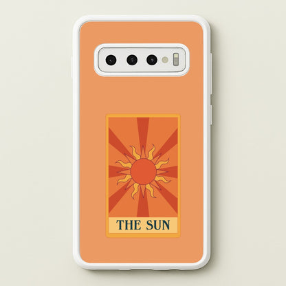 The Sun - Tarot Cards  - Tarot Cards Phone Case for Galaxy S10 Plus