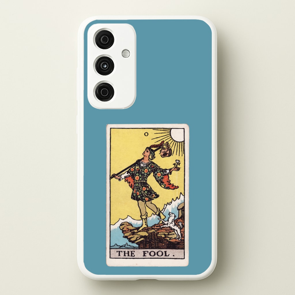 The Fool Tarot Card  - Tarot Cards Phone Case for Galaxy A55