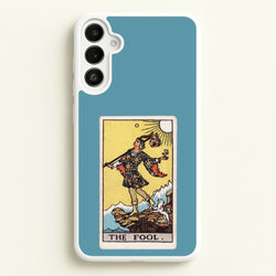 The Fool Tarot Card  - Tarot Cards Phone Case for Galaxy A36