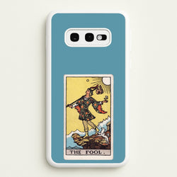 The Fool Tarot Card  - Tarot Cards Phone Case for Galaxy S10e