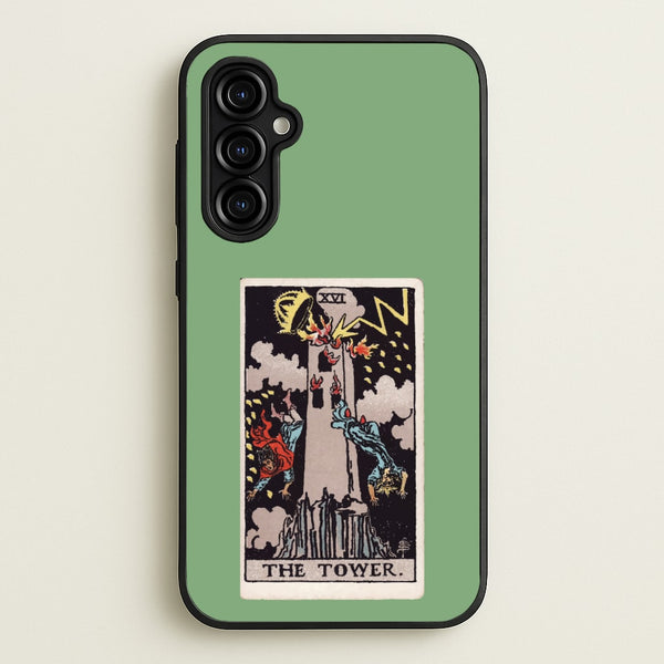 Tarot Card XVI  - Tarot Cards Phone Case for Galaxy A54