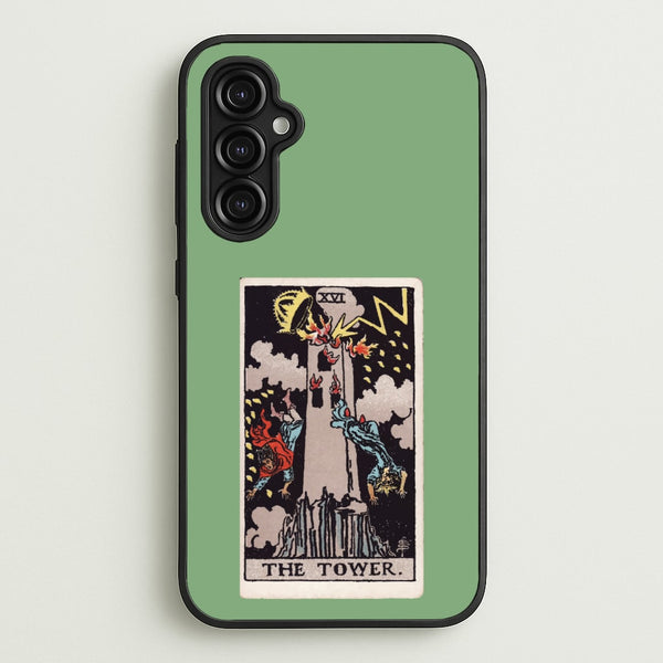Tarot Card XVI  - Tarot Cards Phone Case for Galaxy A14