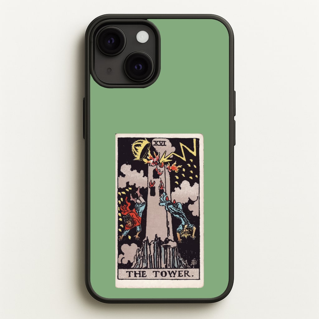 Tarot Card XVI  - Tarot Cards Phone Case for iPhone 13 Mini