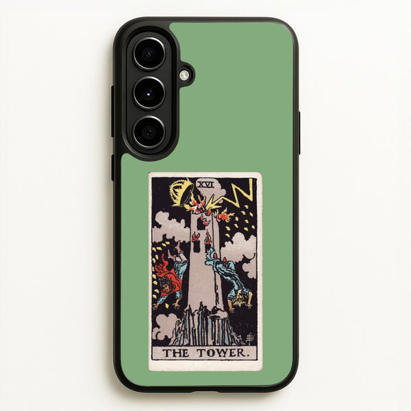 Tarot Card XVI  - Tarot Cards Phone Case for Galaxy A56