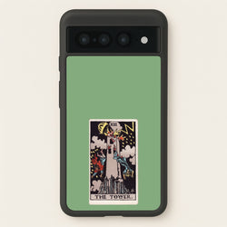 Tarot Card XVI  - Tarot Cards Phone Case for Google Pixel 7 Pro