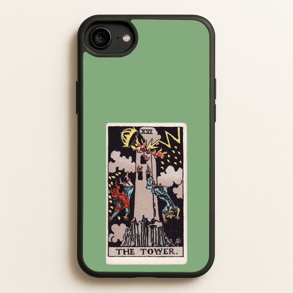 Tarot Card XVI  - Tarot Cards Phone Case for iPhone 6 / 7 / 8 / SE