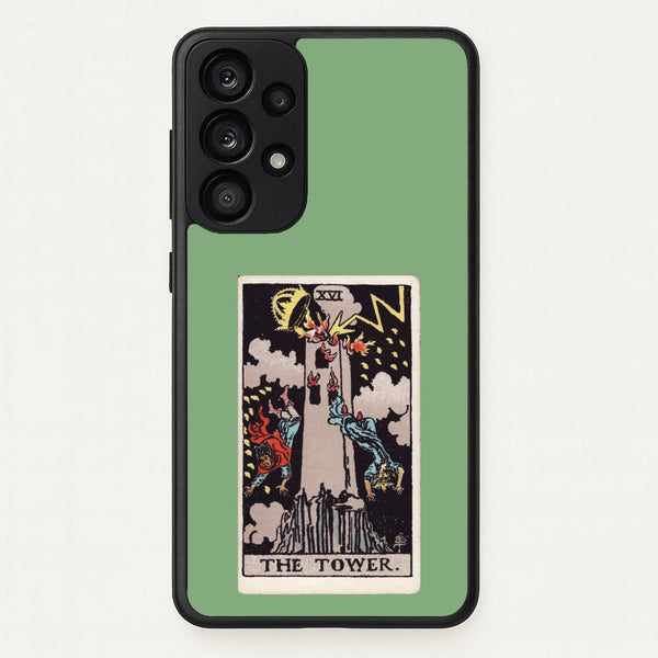 Tarot Card XVI  - Tarot Cards Phone Case for Galaxy A53