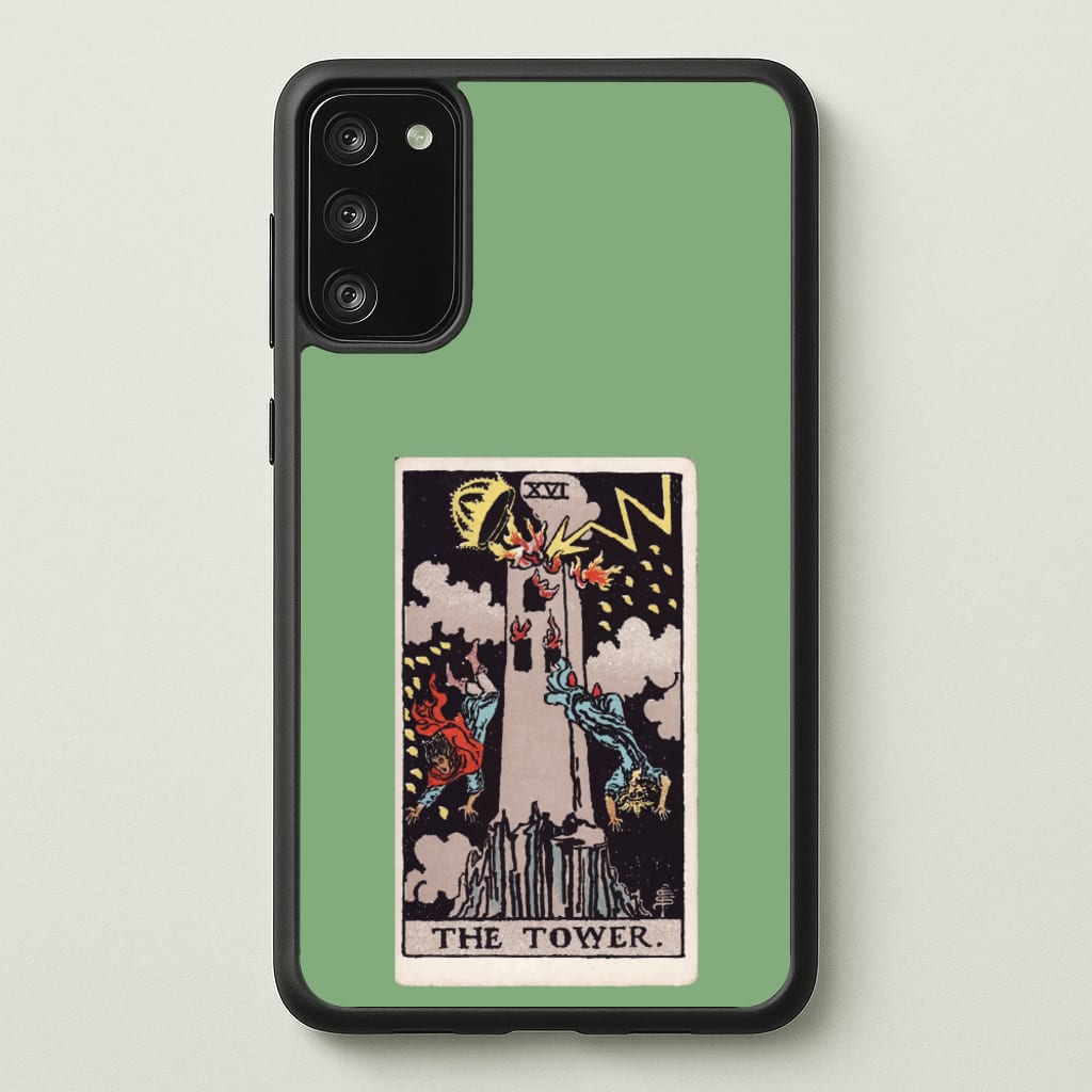 Tarot Card XVI  - Tarot Cards Phone Case for Galaxy S20