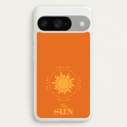 The Sun Orange Phone Case for Google Pixel 10 / 10 Pro