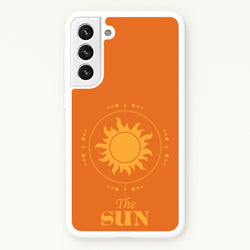 The Sun Orange  - Tarot Cards Phone Case for Galaxy S22 Plus