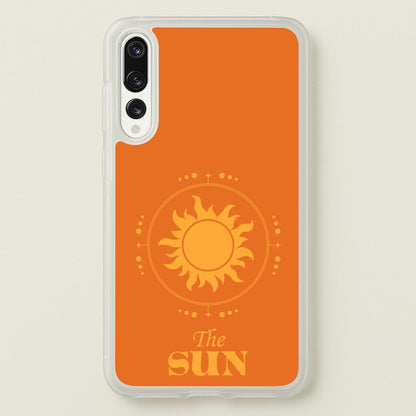 The Sun Orange  - Tarot Cards Phone Case for Huawei P20 Pro