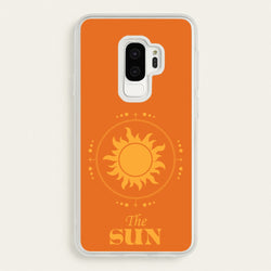 The Sun Orange  - Tarot Cards Phone Case for Galaxy S9 Plus